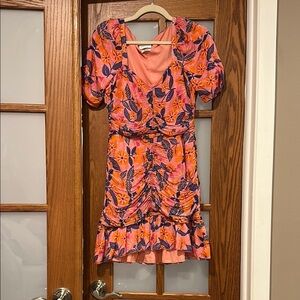 SAYLOR Pink and Orange Mini Dress​​​